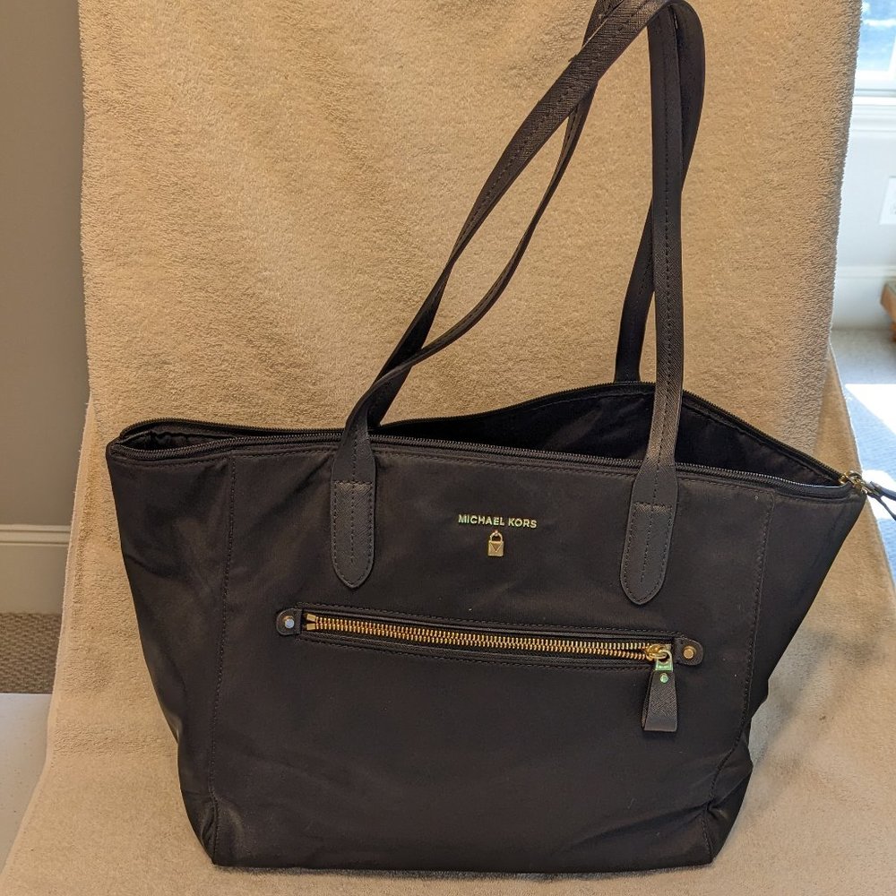 Michael Kors Nylon Gabardine Tote